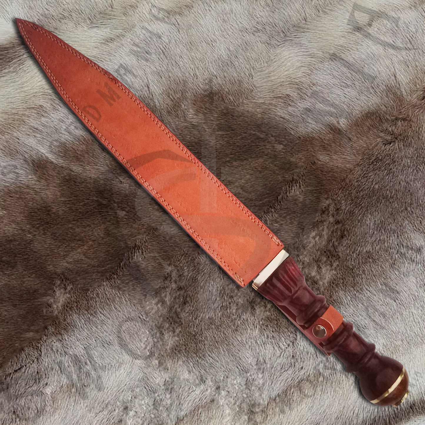 Gladiator II Roman Maximus Short Sword with Wall Plaque and Scabbard