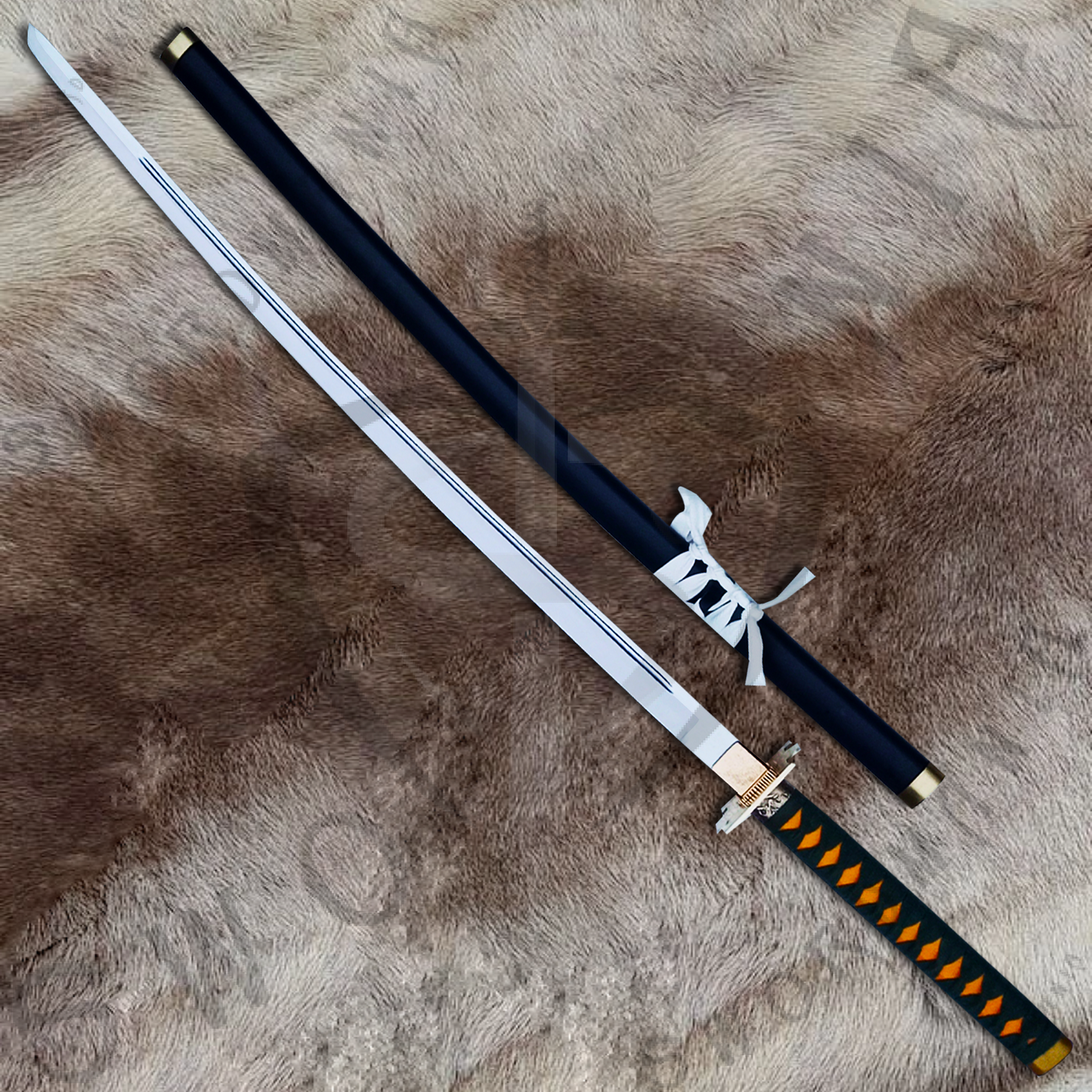 Jujutsu Kaisen Yuta of Yuta Okkotsu Sword with Wall Plaque and Scabbard