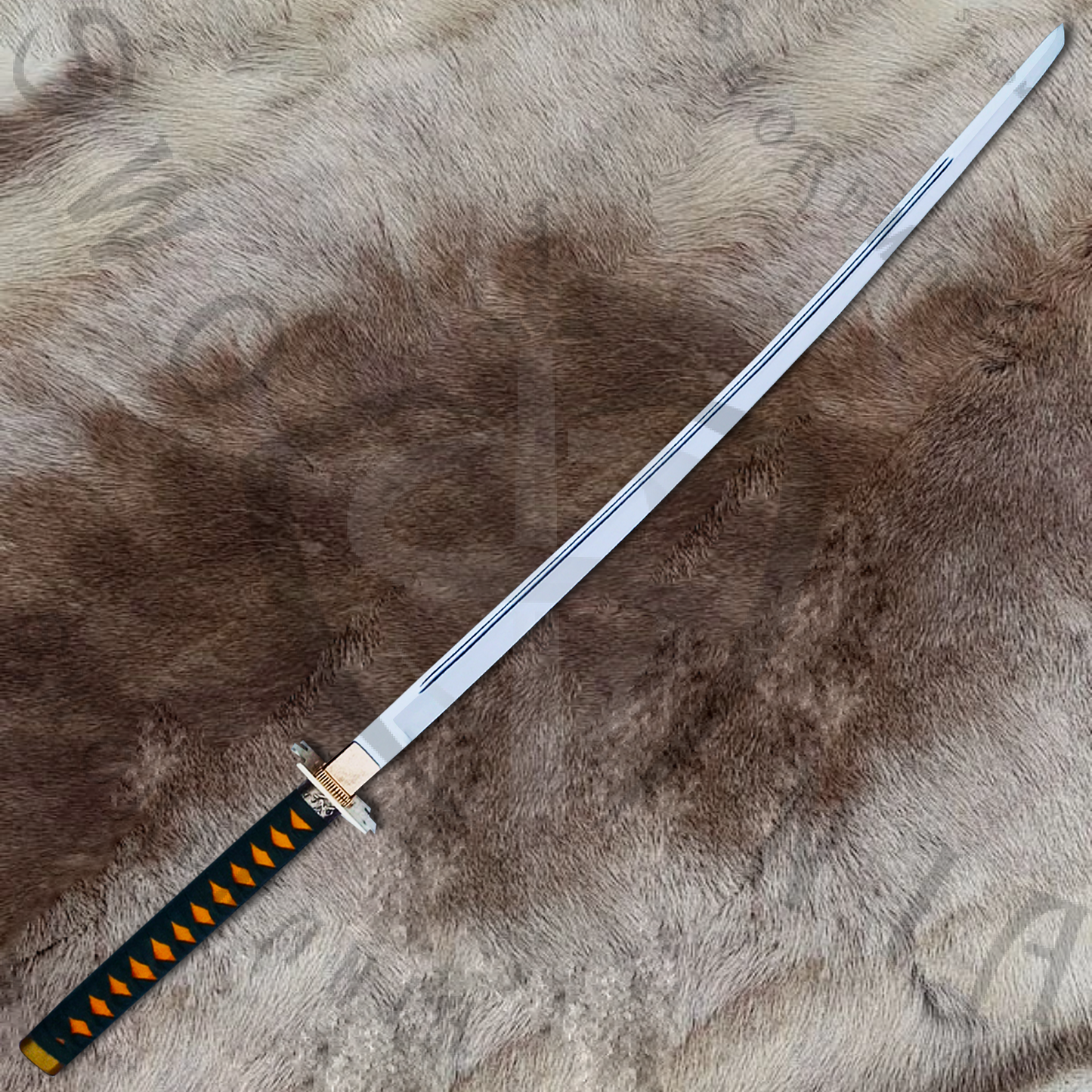 Jujutsu Kaisen Yuta of Yuta Okkotsu Sword with Wall Plaque and Scabbard