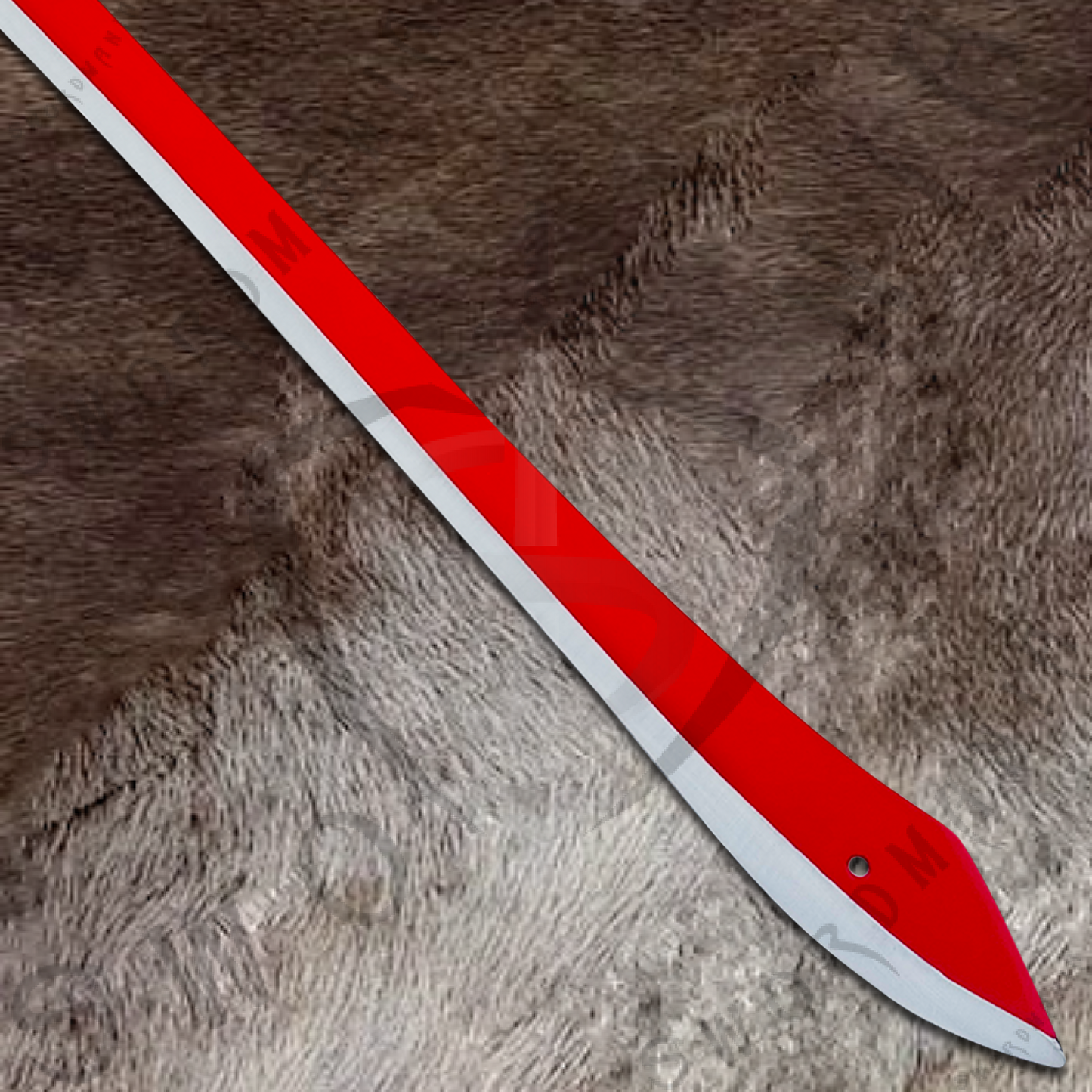 Kill La Kill Red Scissor Blades of Ryuko Matoi Set with Plaque and Scabbard