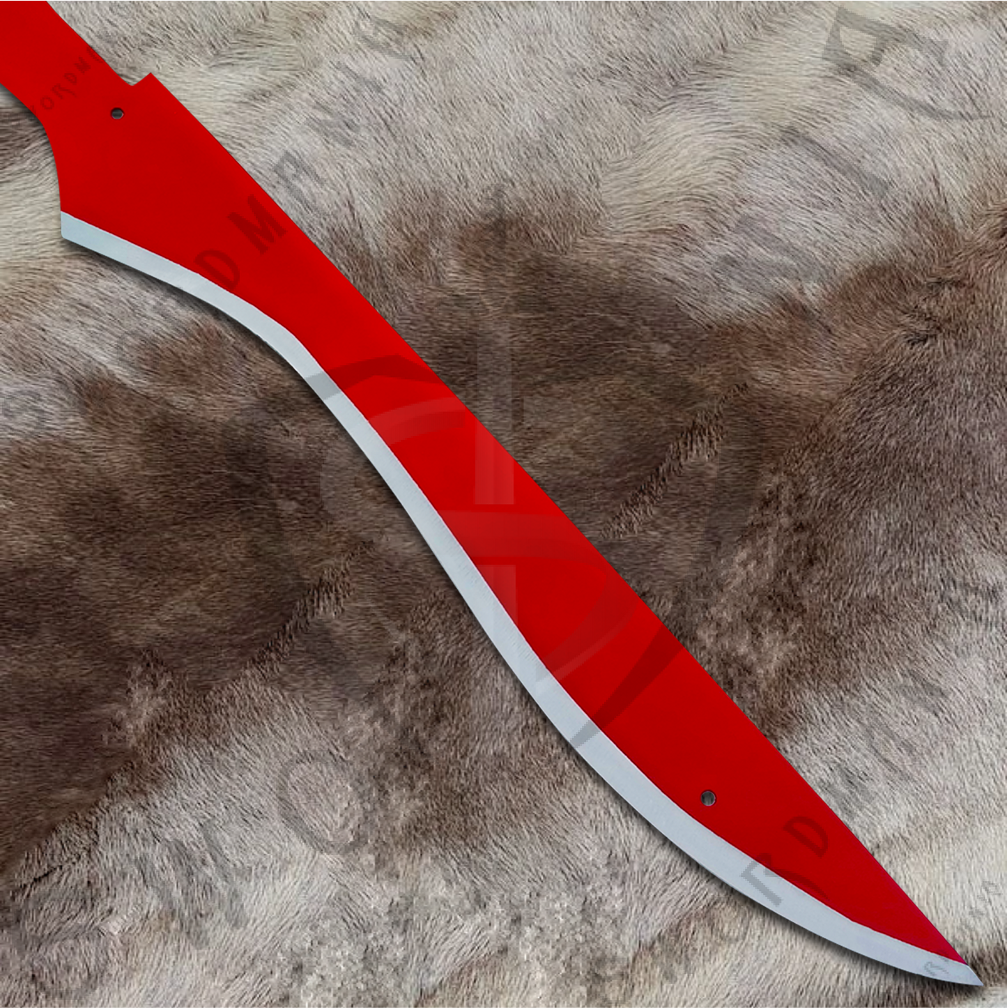Kill La Kill Red Scissor Blades of Ryuko Matoi Set with Plaque and Scabbard