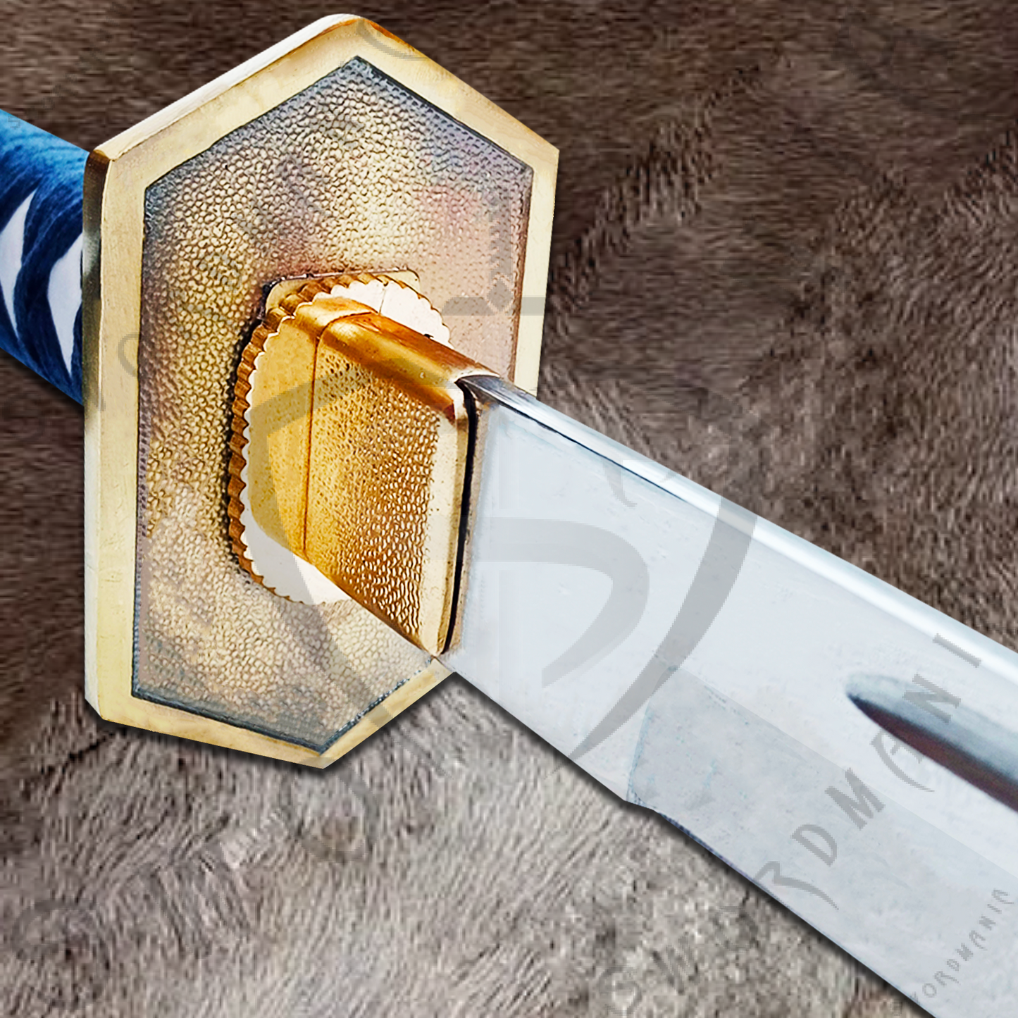 Bleach Kyoka Suigetsu Zanpakuto of Sosuke Aizen Sword with Wall Plaque and Scabbard
