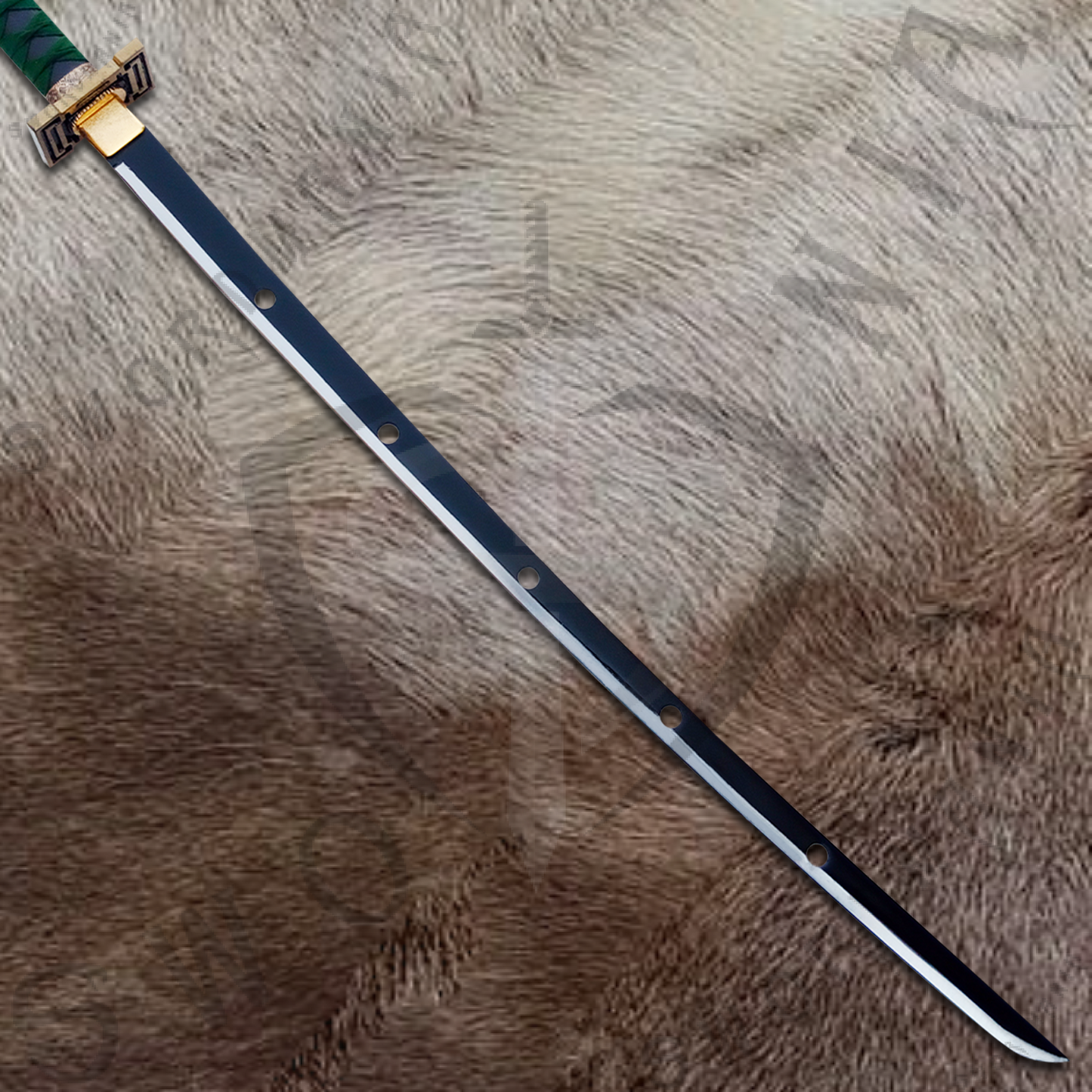 Bleach Sakanade Zanpakuto Shinji Hirako's Sword with Wall Plaque and Scabbard