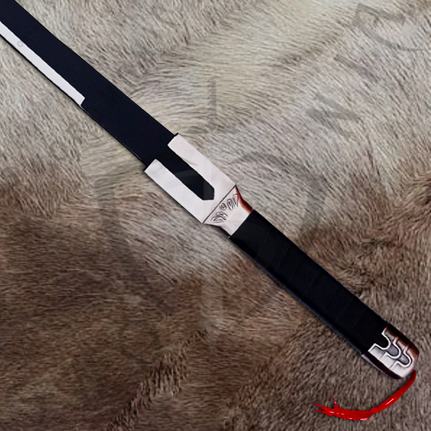 Bleach Benihime Zanpakuto of Kisuke Urahara Sword with Wall Plaque and Scabbard