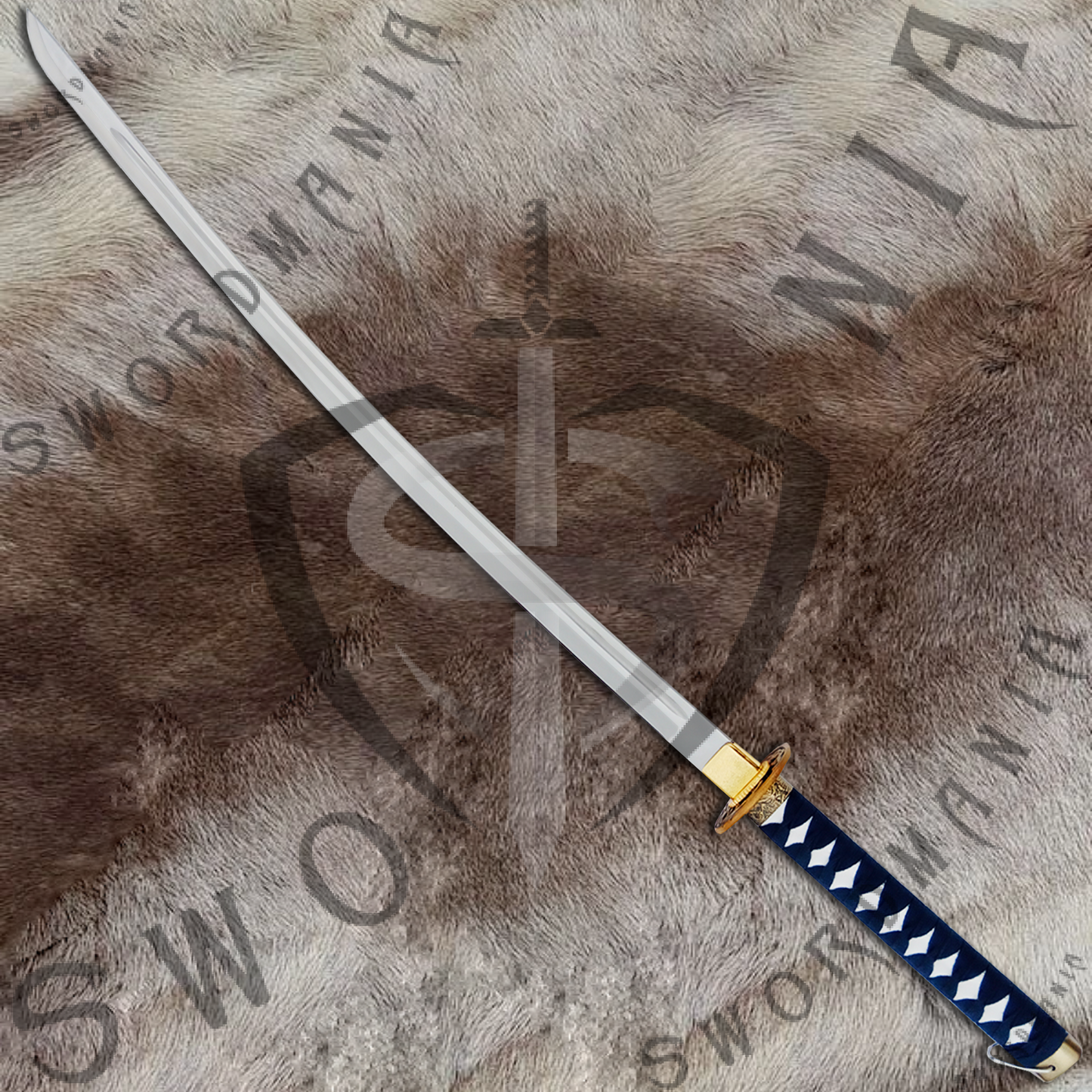 Ghost of Tsushima Island Keeper Swords Pair of Tanto and Katana of Jin Sakai with Plaque and Scabbard-SM562
