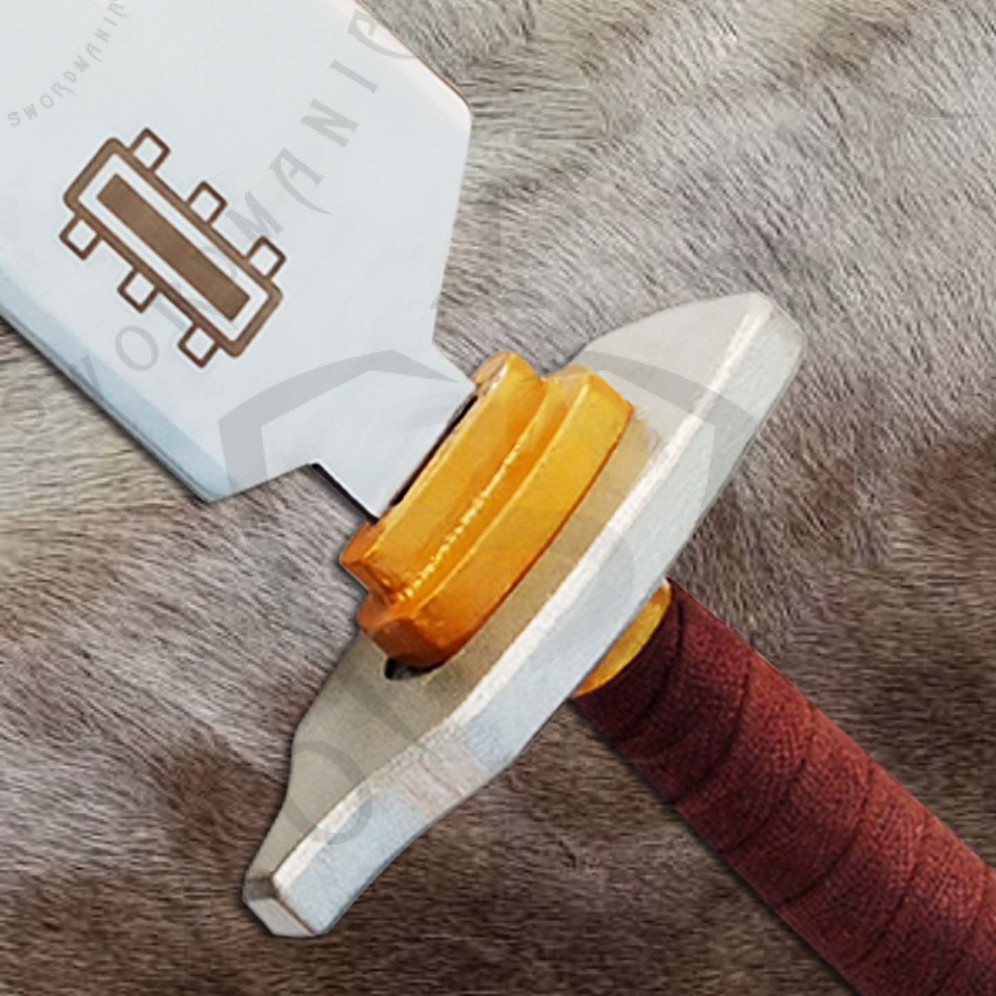 Jujutsu Kaisen Toji Inverted Spear of Heaven Dagger with Plaque and Scabbard