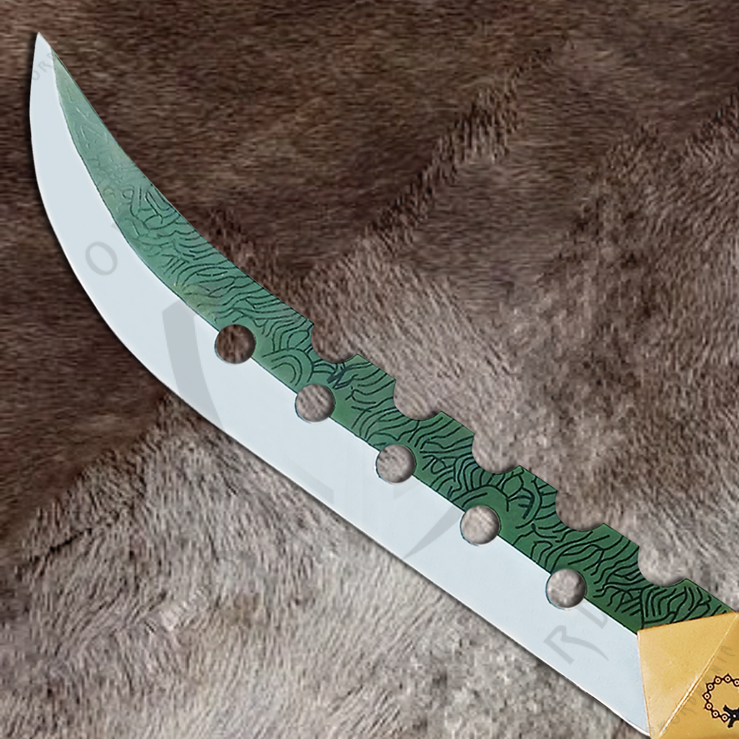 The Seven Deadly Sins Demon Lostvayne Sword of Meliodas with Wall Plaque and Scabbard