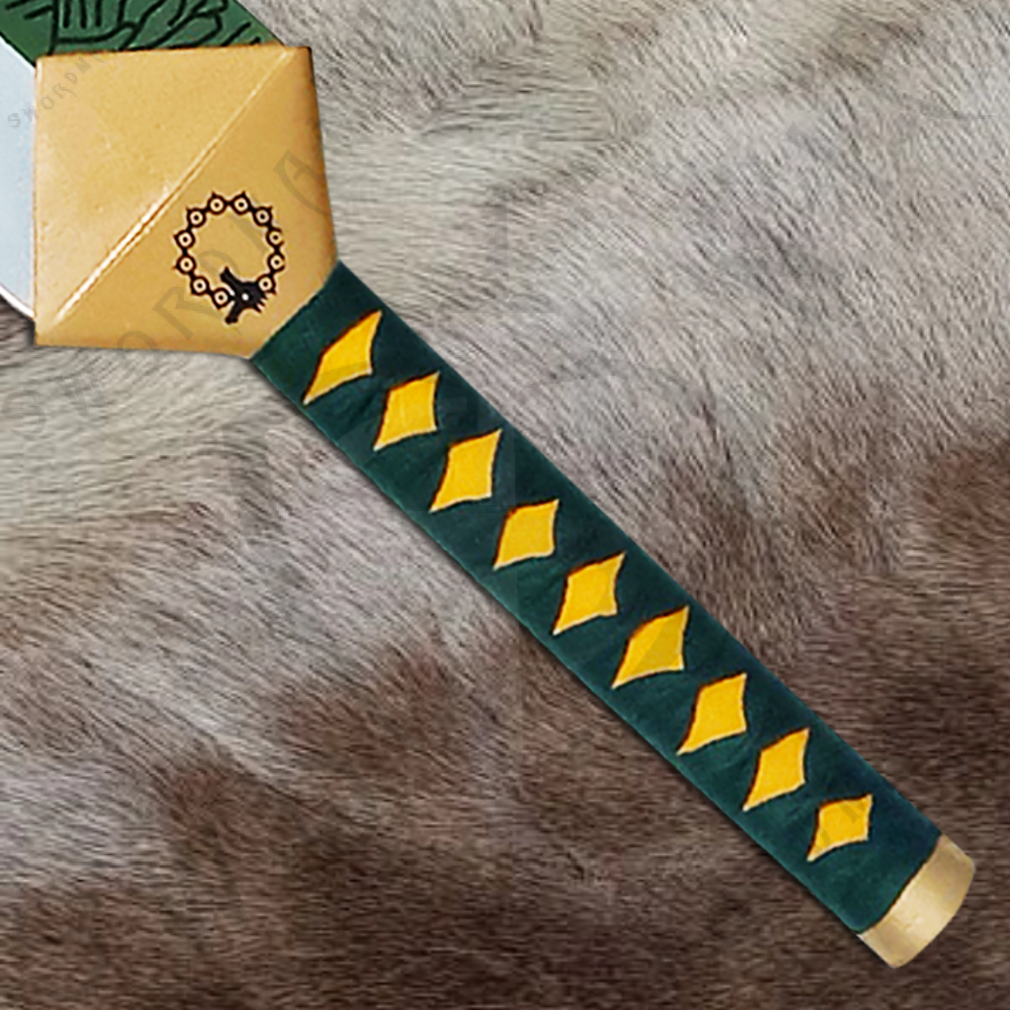 The Seven Deadly Sins Demon Lostvayne Sword of Meliodas with Wall Plaque and Scabbard