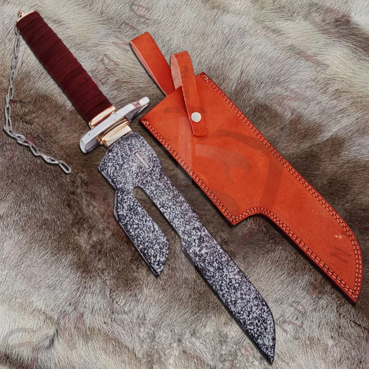 Jujutsu Kaisen knife of Toji Fushiguro dagger Inverted Spear of Heaven knife of toji knife dagger of toji with sheath for jjk props of toji knife