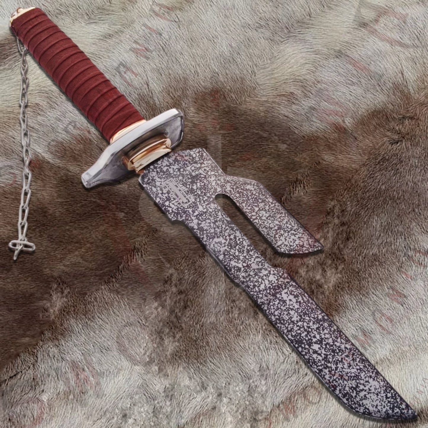 Jujutsu Kaisen knife of Toji Fushiguro dagger Inverted Spear of Heaven knife of toji knife dagger of toji with sheath for jjk props of toji knife