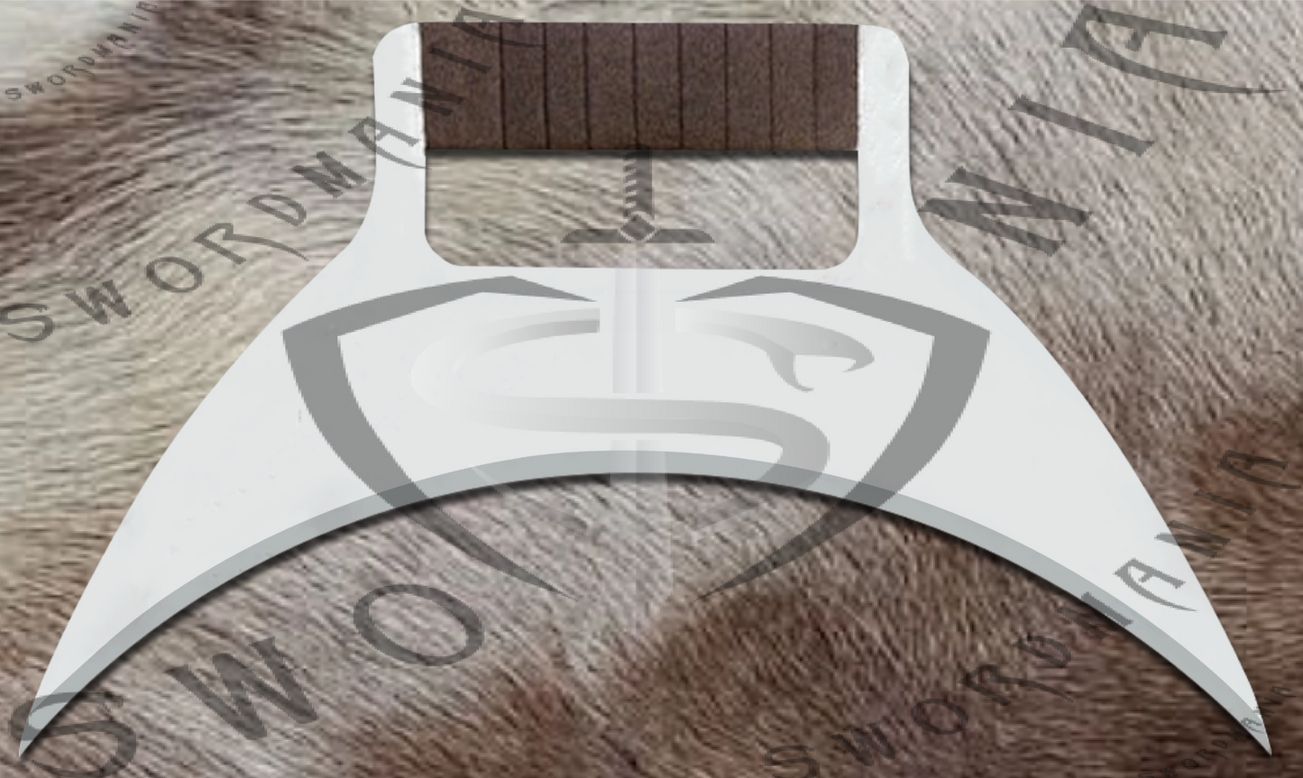 Jej'taj Knife of Klingons from Star Trek high polish with brown wrapping,, a knife, a finely crafted scabbard and a display plaque. Swordmania offers all of these in its replica starting from just $79 with FREE shipping options available in some parts of USA, Canada & UK.