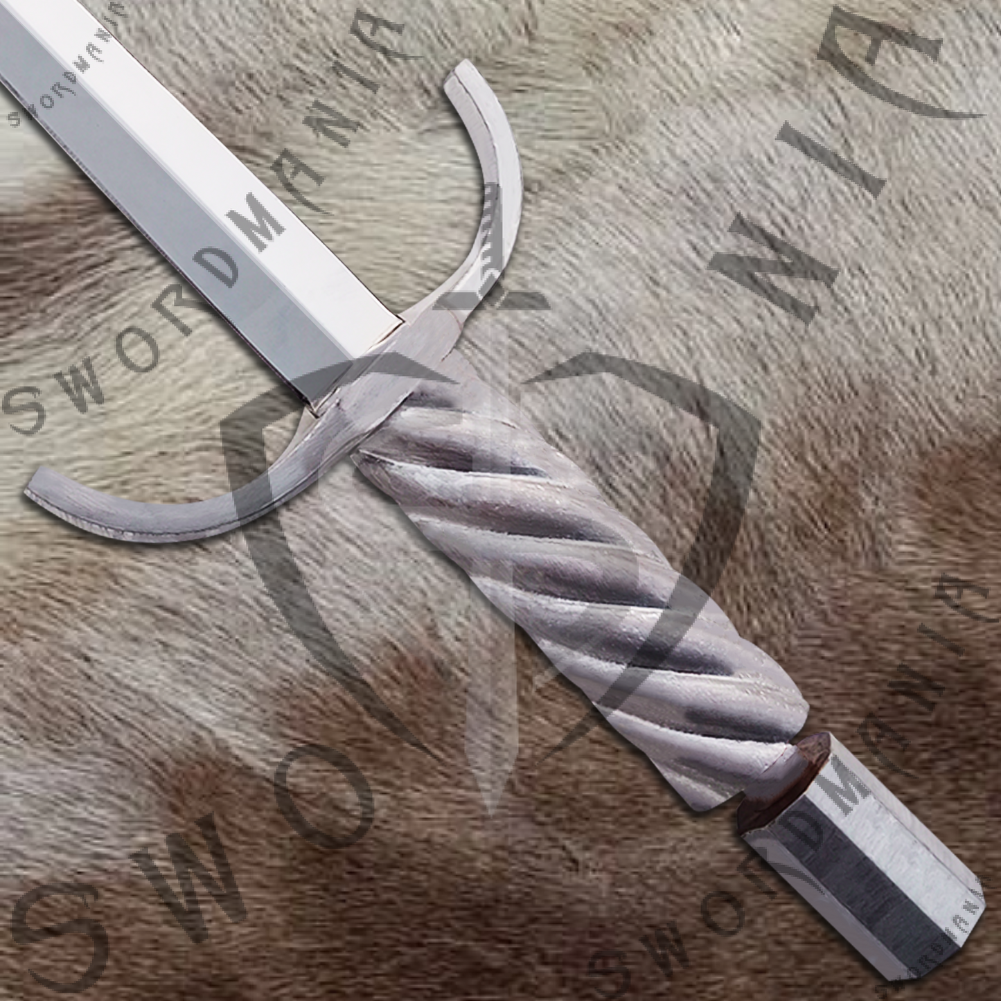 Elden Ring Parrying Silver knife with Plaque and Scabbard- SM4012
