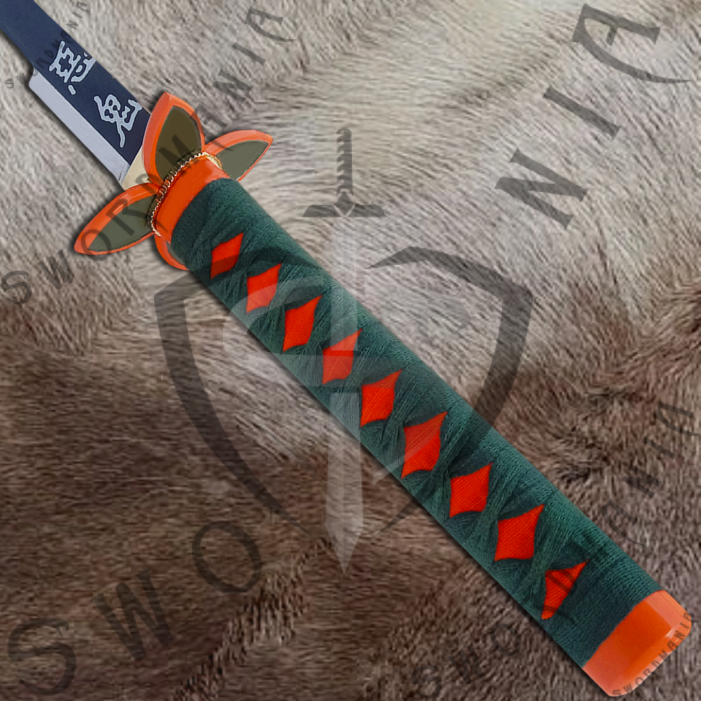 Demon Slayer Shinobu Kocho Nichirin Sword with Plaque and White Scabbard-SM5925