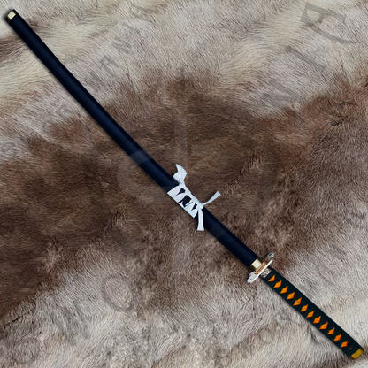 Jujutsu Kaisen Yuta of Yuta Okkotsu Sword with Wall Plaque and Scabbard