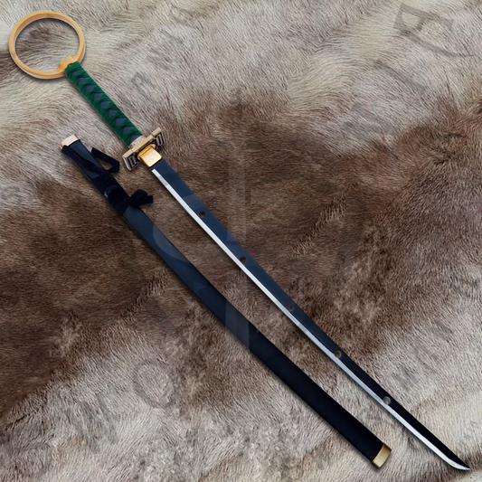 Bleach Sakanade Zanpakuto Shinji Hirako's Sword with Wall Plaque and Scabbard