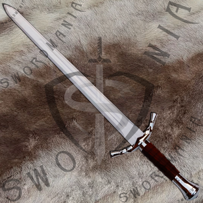 we forged this iconic fanatasy sword replica of Boromir sword  from functional battle ready steels like high carbon steel,damascus and 5160 spring steel