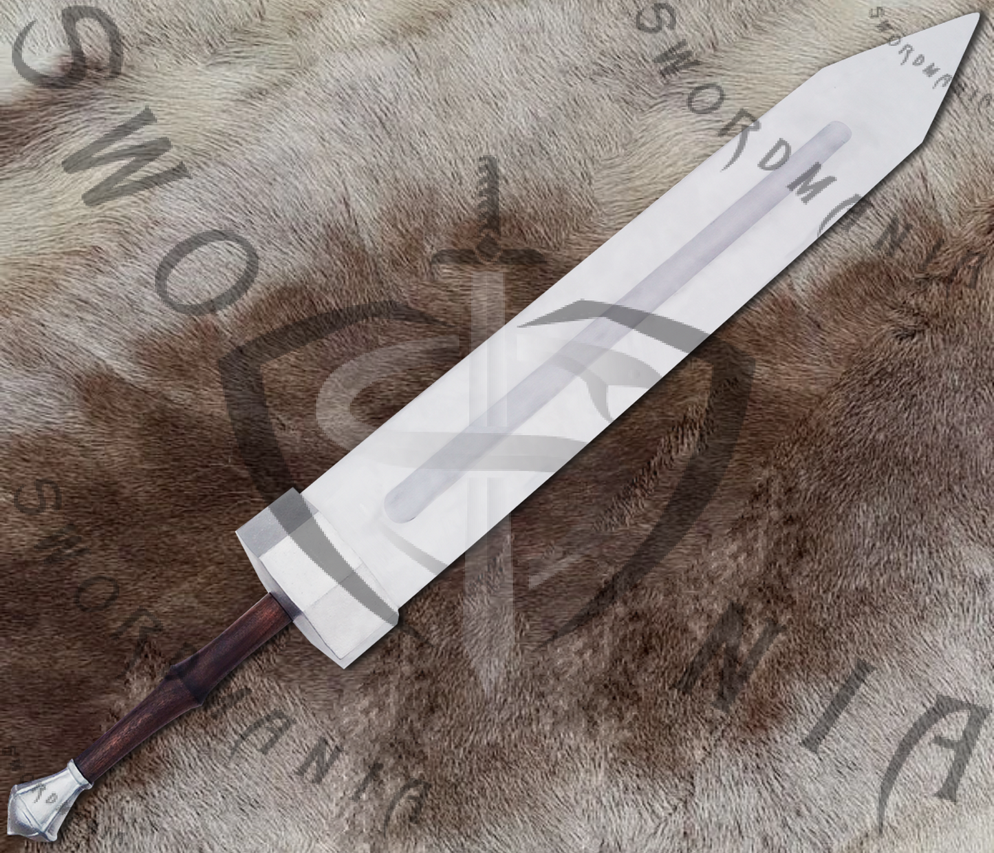 full scale metal colossal greatsword