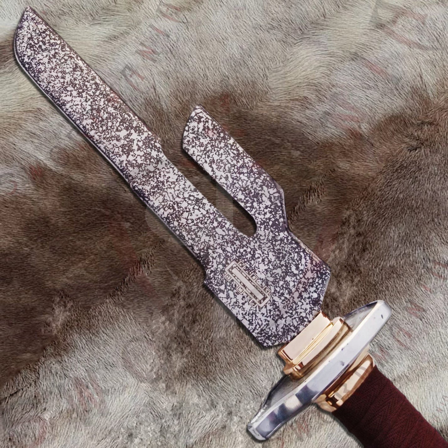 Jujutsu Kaisen Toji Fushiguro Inverted Spear of Heaven Dagger with Pla