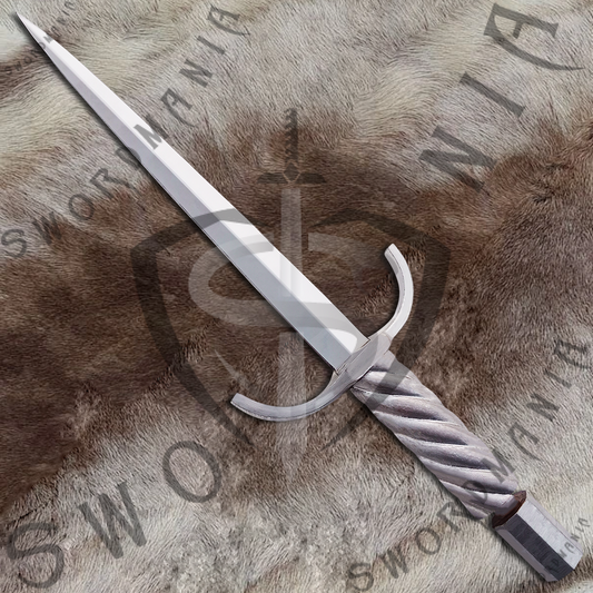 Elden Ring Parrying Silver knife with Plaque and Scabbard- SM4012