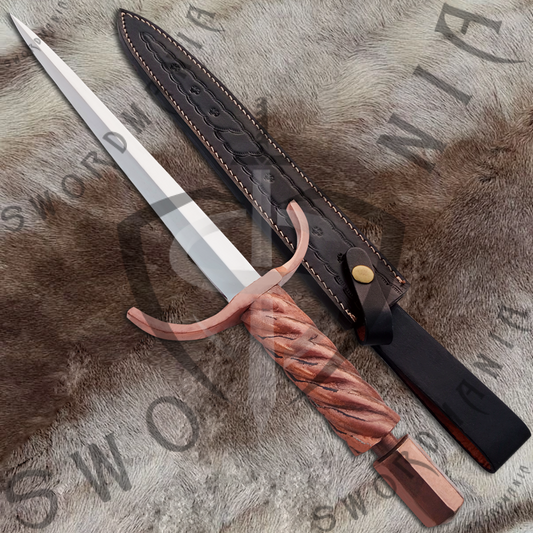 Elden Ring Parrying knife with Plaque and Scabbard- SM4011